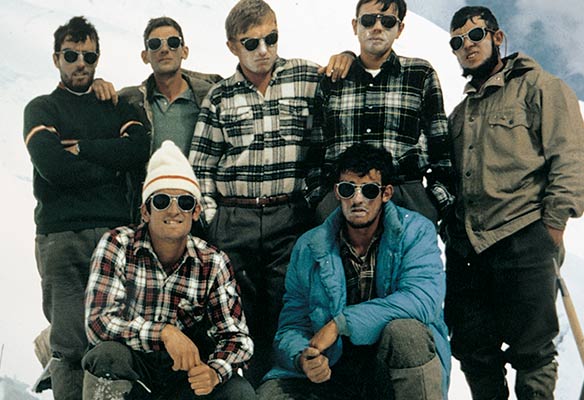 Miembros de la primera expediciÃ³n vasca a los Andes de 1967 (Archivo expediciÃ³n Andes 67)