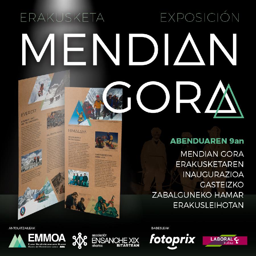 MENDIAN GORA - Exposición
