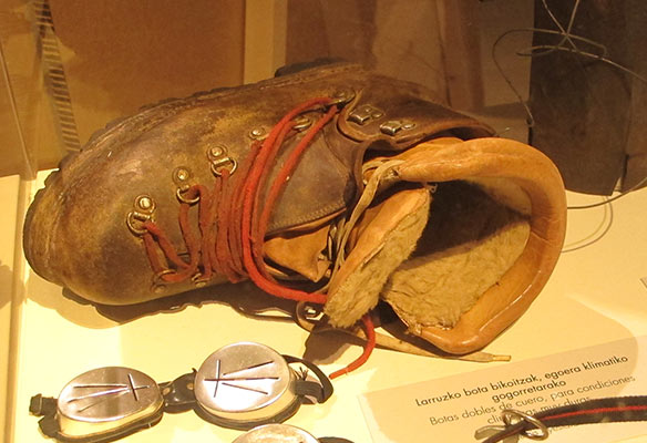 Botas dobles de cuero para condiciones climÃ¡ticas extremas
